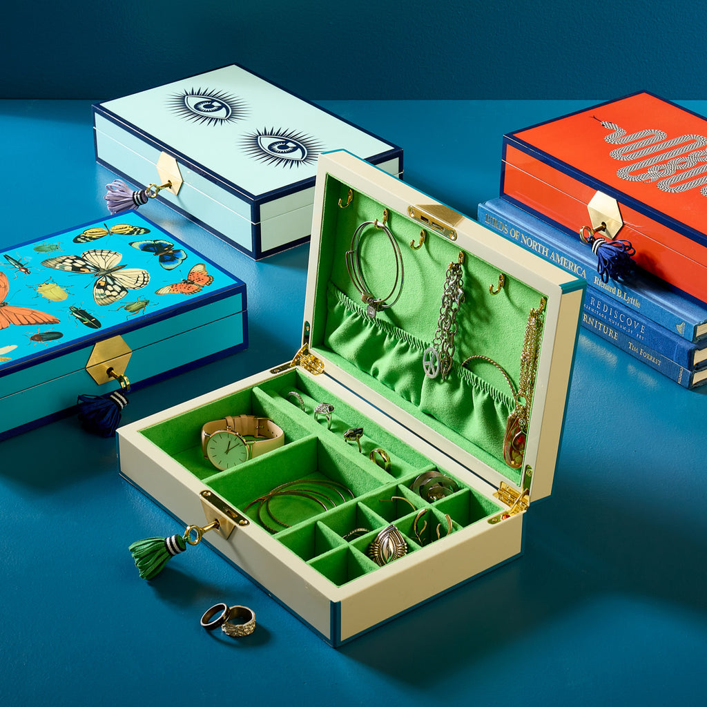Jonathan Adler 収納ボックスEden Lacquer Box Small Eden Lacquer Box | Jonathan Adler UK
