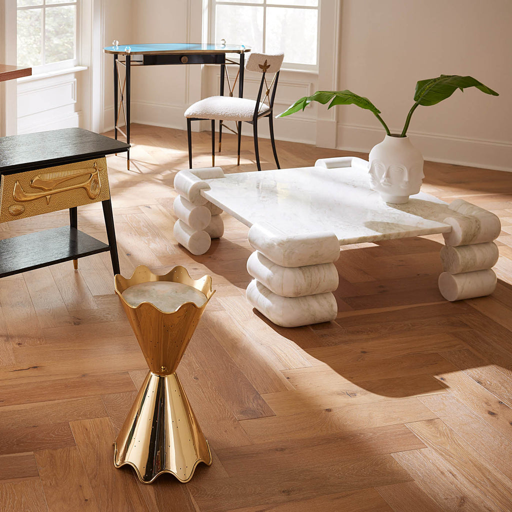 Circuit Marble Cocktail Table | Jonathan Adler UK