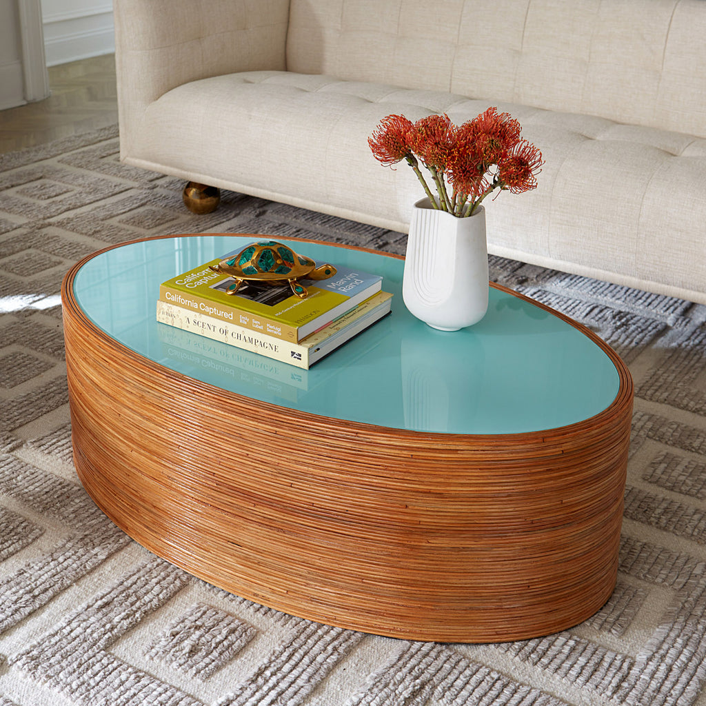 Riviera Oval Cocktail Table | Jonathan Adler UK