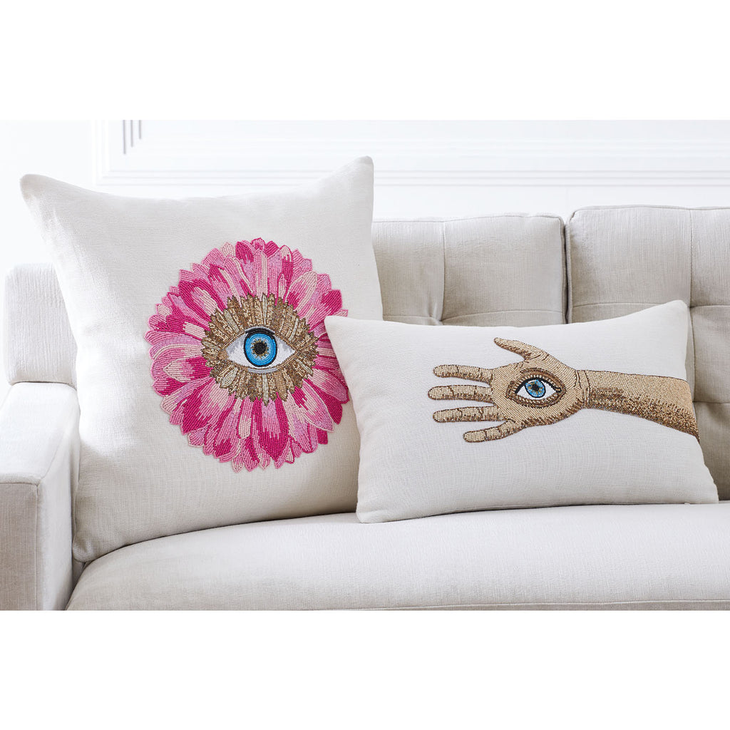 Jonathan Adler Throw Pillows Muse Eyes Throw Pillow By Jonathan