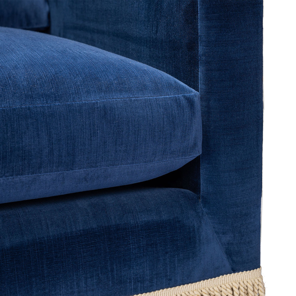 Wright Sofa with Bullion Fringe