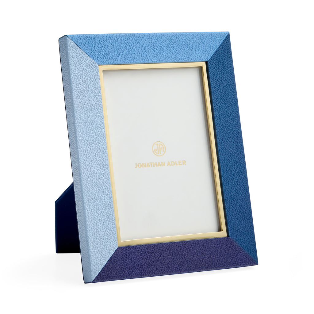 Perimeter Leather Frame | Modern Décor | Jonathan Adler UK