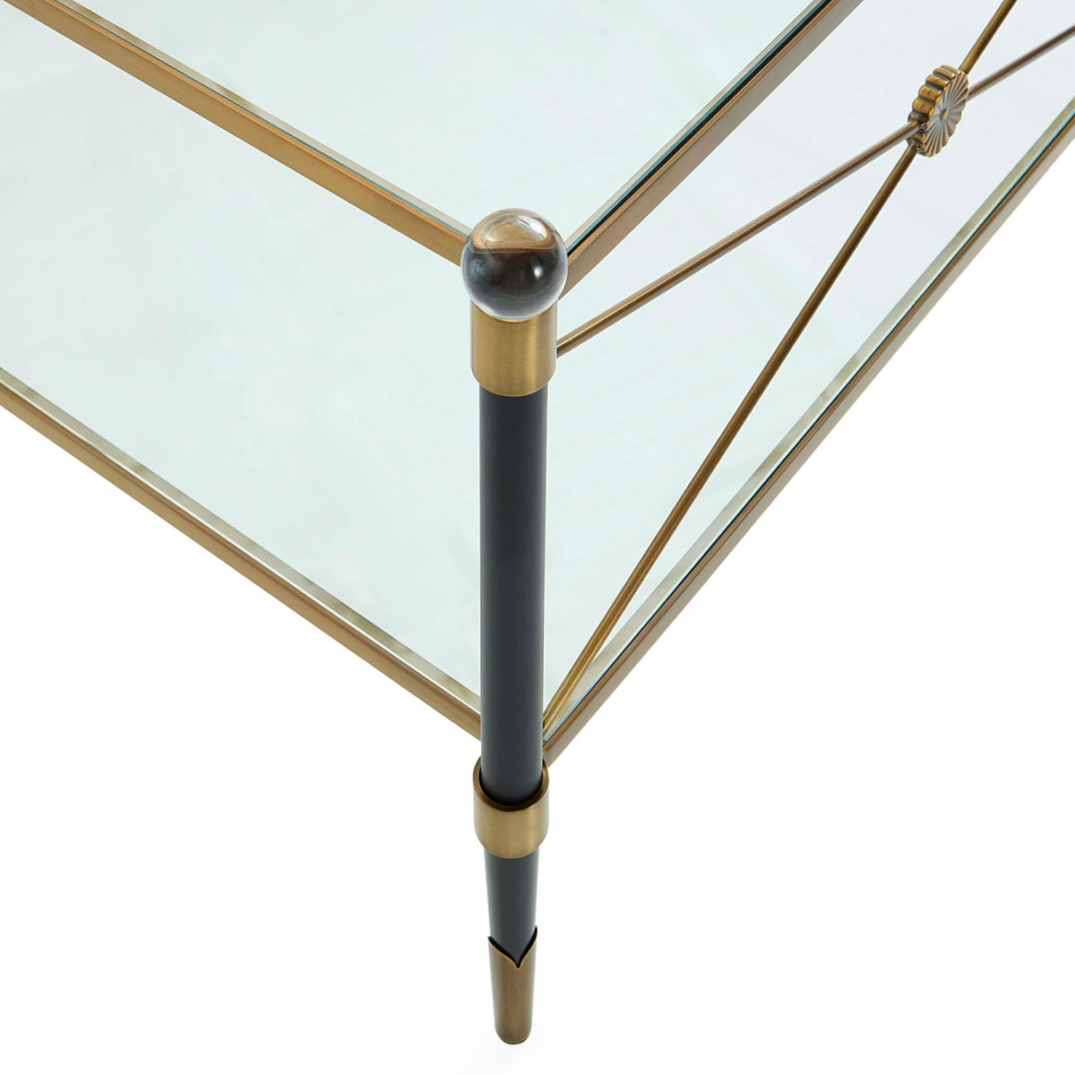 Rider Two-Tier Cocktail Table - details view