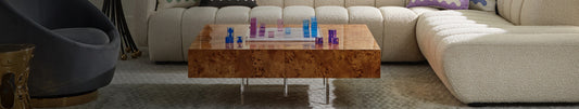 Table with chess set