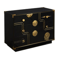 Abbodanza 3 Drawer Chest - side view