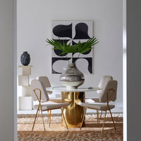 Vapor Rug with Alphaville Dining Table