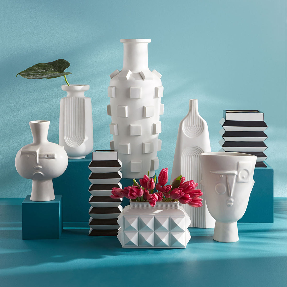 Charade Stud Vase - group view
