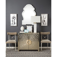 tall canaan table lamp talitha cabinet rider dining chairs - styled view