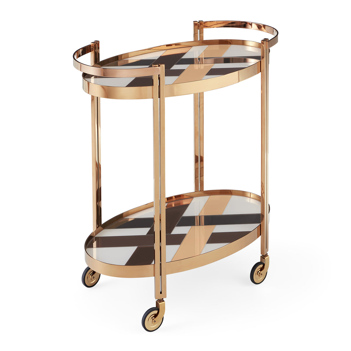 Chambeige Bar Cart - side view