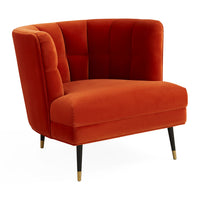 Draper Club Chair - angle view