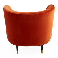 Draper Club Chair - back view