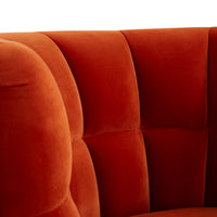 Draper Club Chair - details view