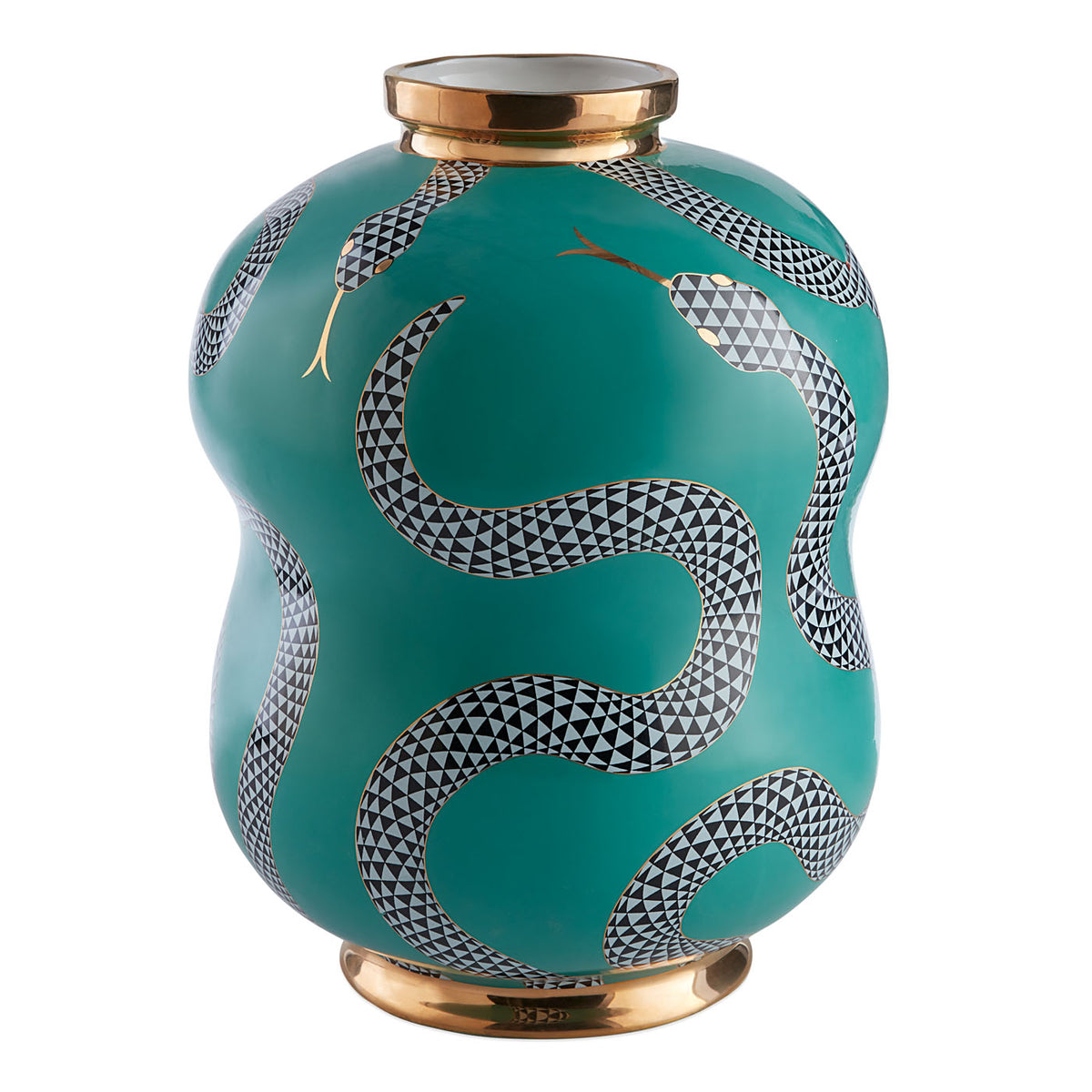 Eden Cinched Vase back view