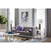 scalinatella cocktail table lampert sofa carnaby table lamps living room - styled view
