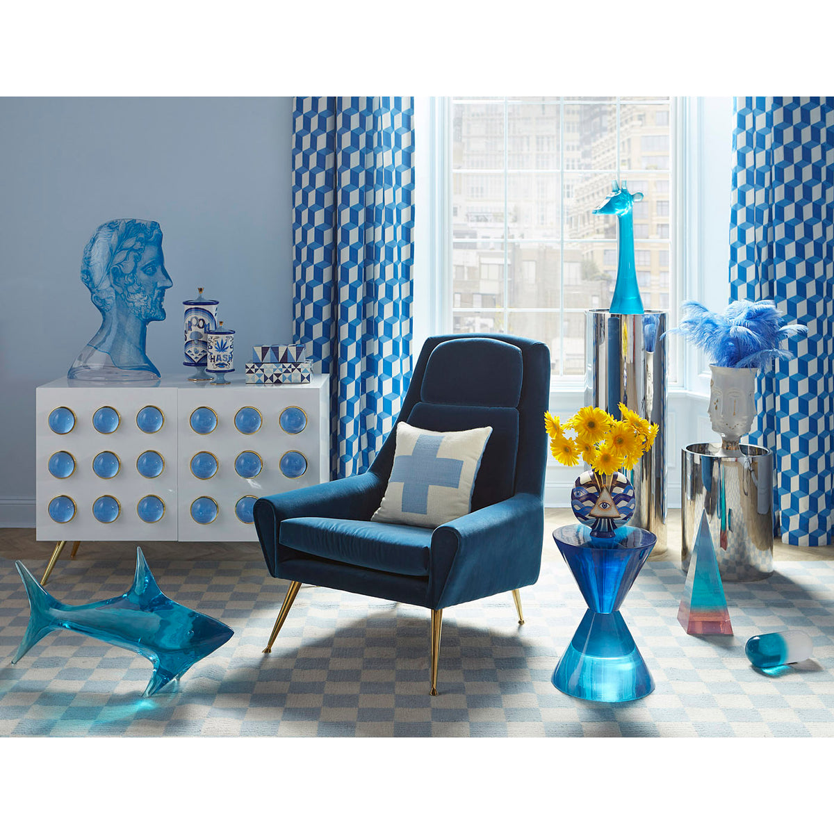 globo cabinet twiggy getty images vignette - styled view 2
