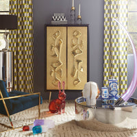 atlas split vase alphaville cocktail table reform cabinet - styled view