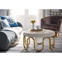gilded i-scream vase porcelain white accent gold