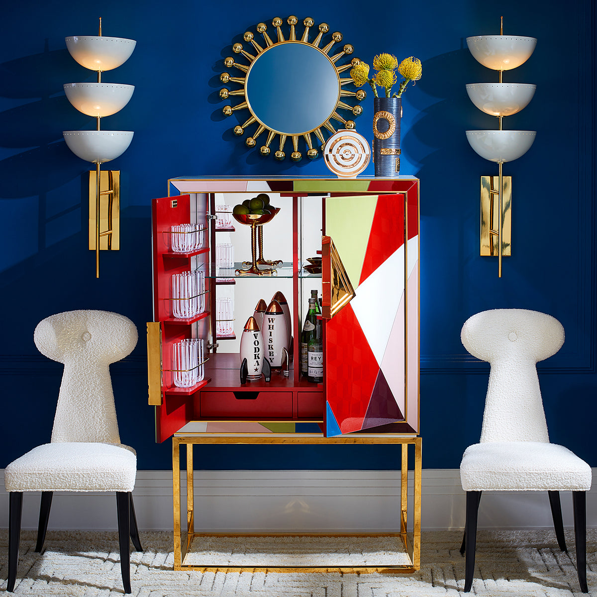 cabana glassware torino bar - styled view