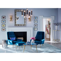 sorrento lacquer boxes stacked monterey occasional table ultra lounge chairs living room - styled view