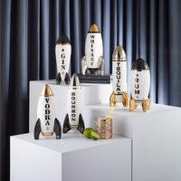 rocket decanter collection - styled view