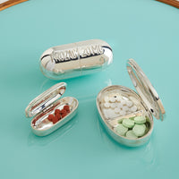 brass pill box collection - styled view 2
