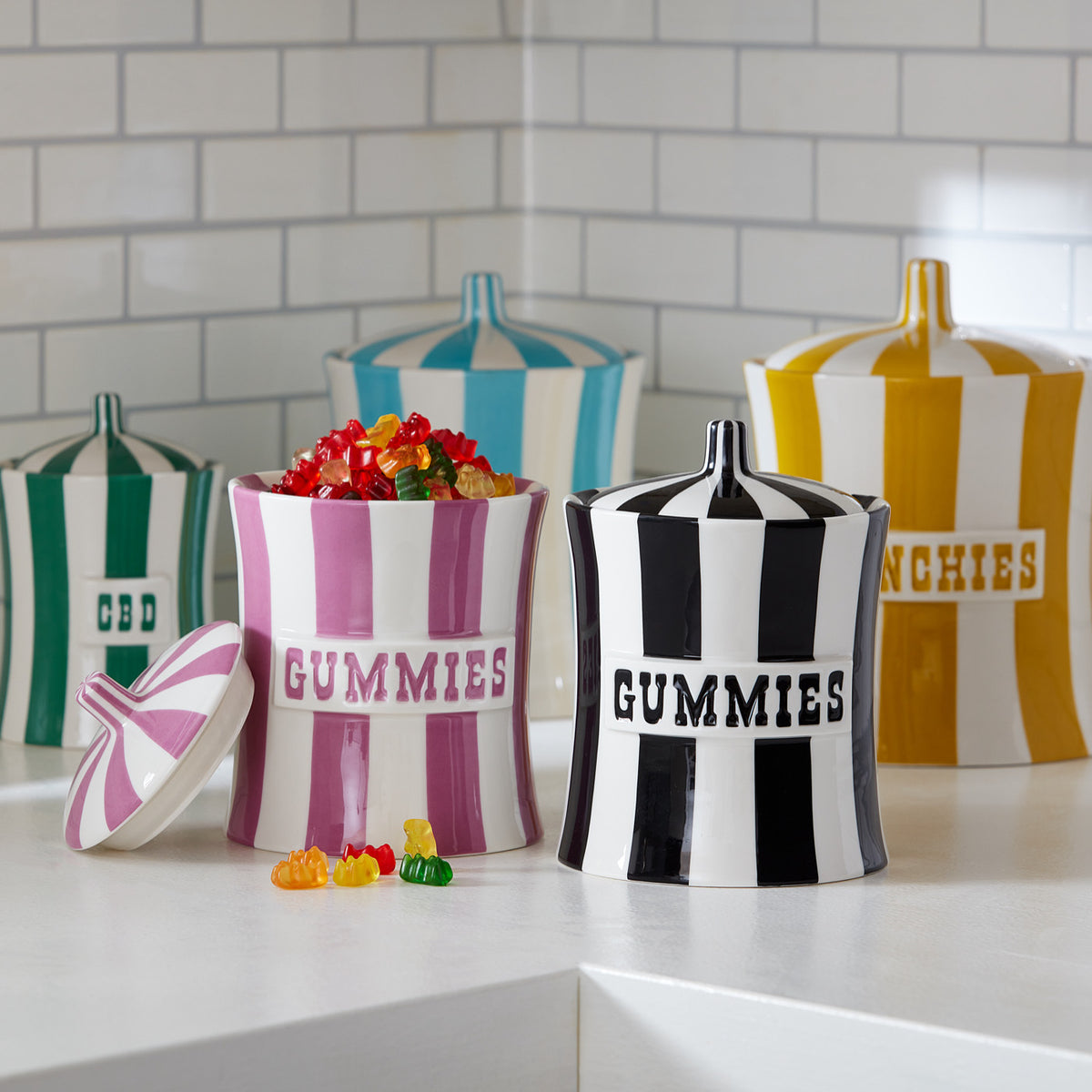 vice gummies canister collection - styled view