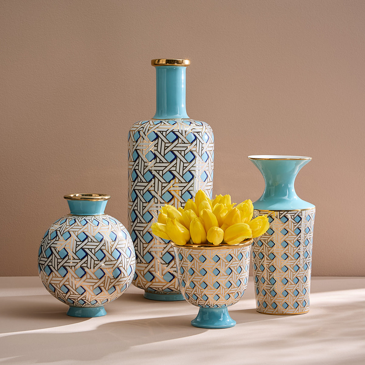 Basketweave Round Vase - collection view