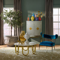 Eden Square Vase with Delphine Bar