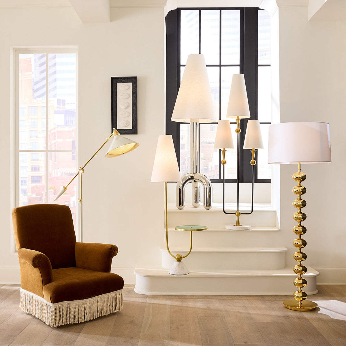 Pompidou Floor Lamp - style shot