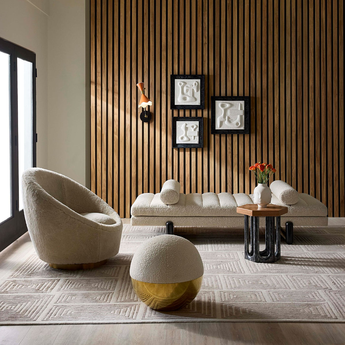 Ether Swivel Chair - styled view