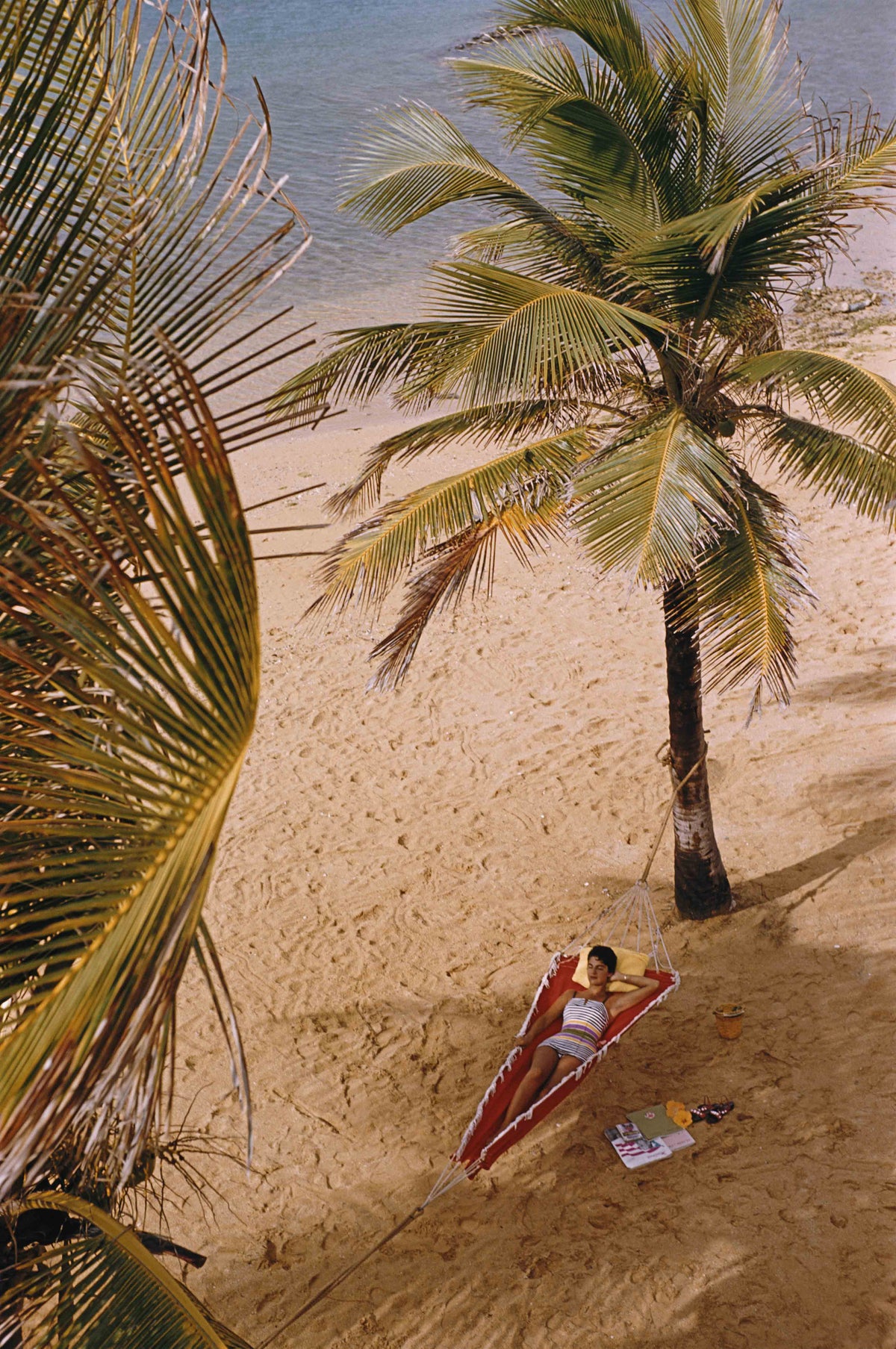 Slim Aarons "Caribe Hilton Beach" Photograph