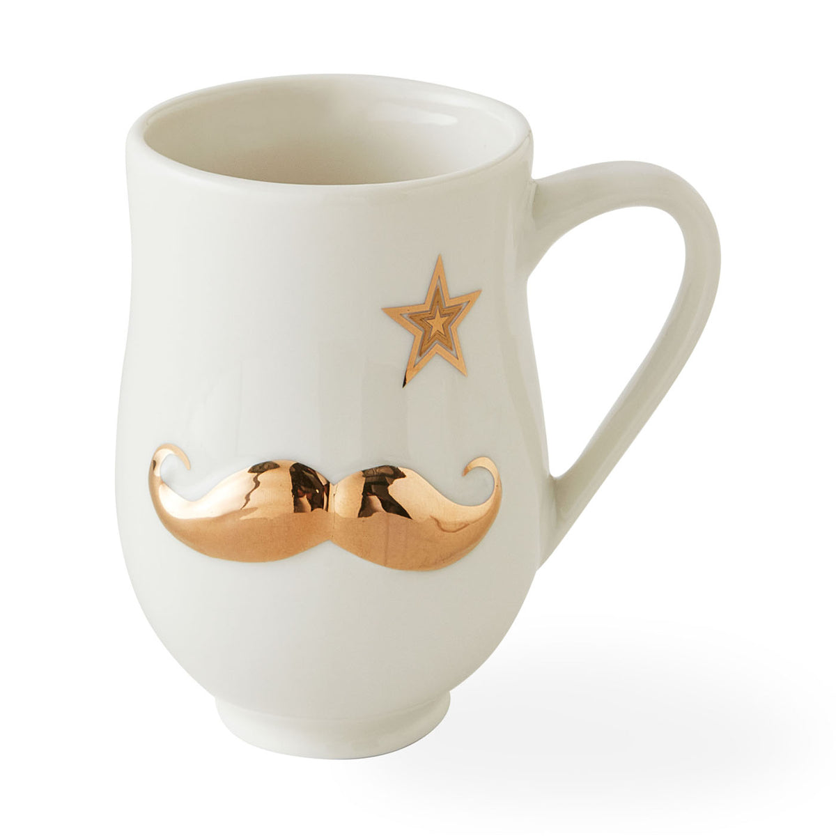 Gilded Mr Mrs Muse Mug Mrs - front view