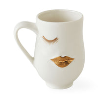 Gilded Mr Mrs Muse Mug Mrs - back view