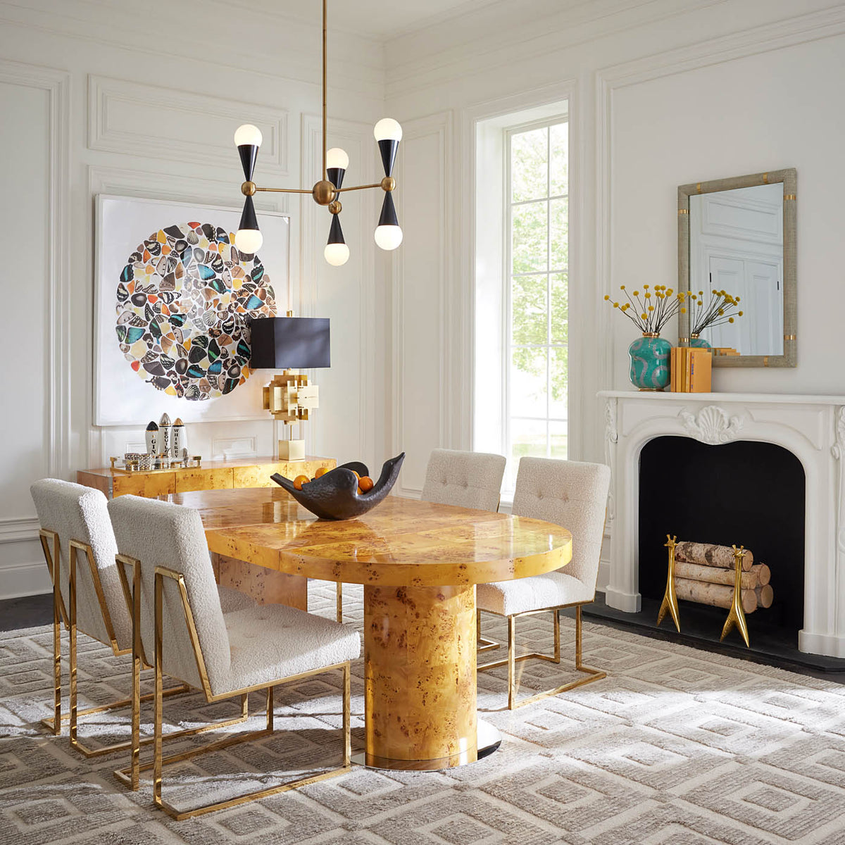 Bond Round Dining Table details view