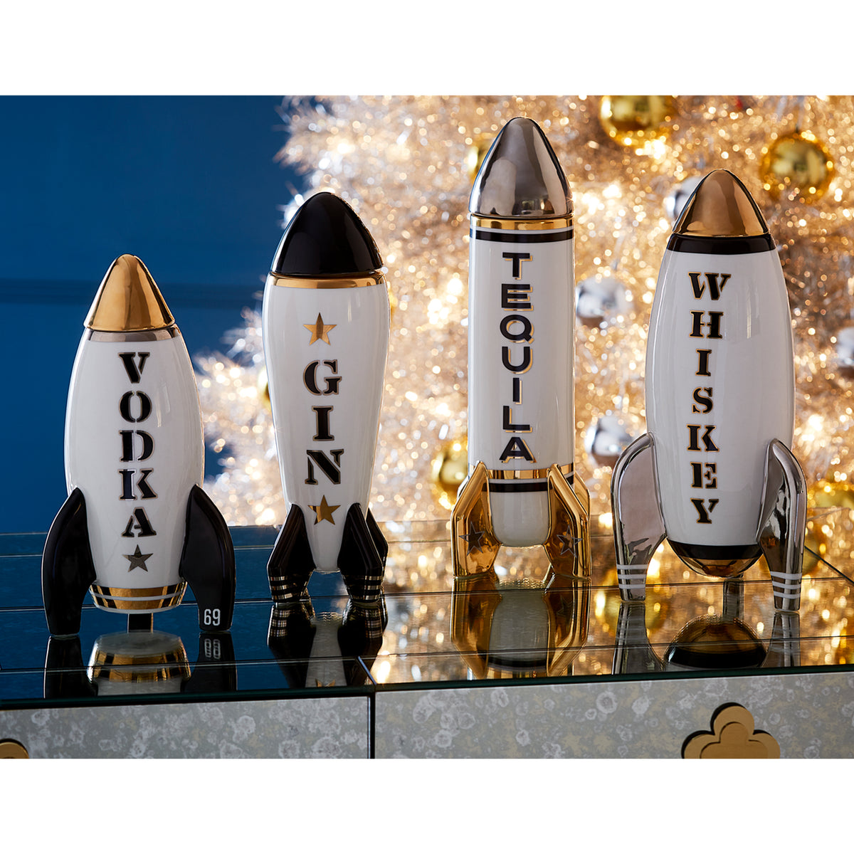 Rocket Tequila Decanters Collection
