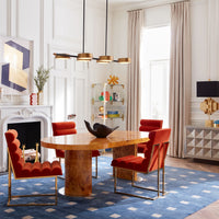 Bond Round Dining Table closed view