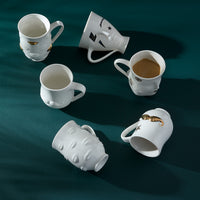 Gilded Mr Mrs Muse Mug Mrs - holiday shot