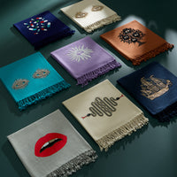 snake embellished throw - holiday shot