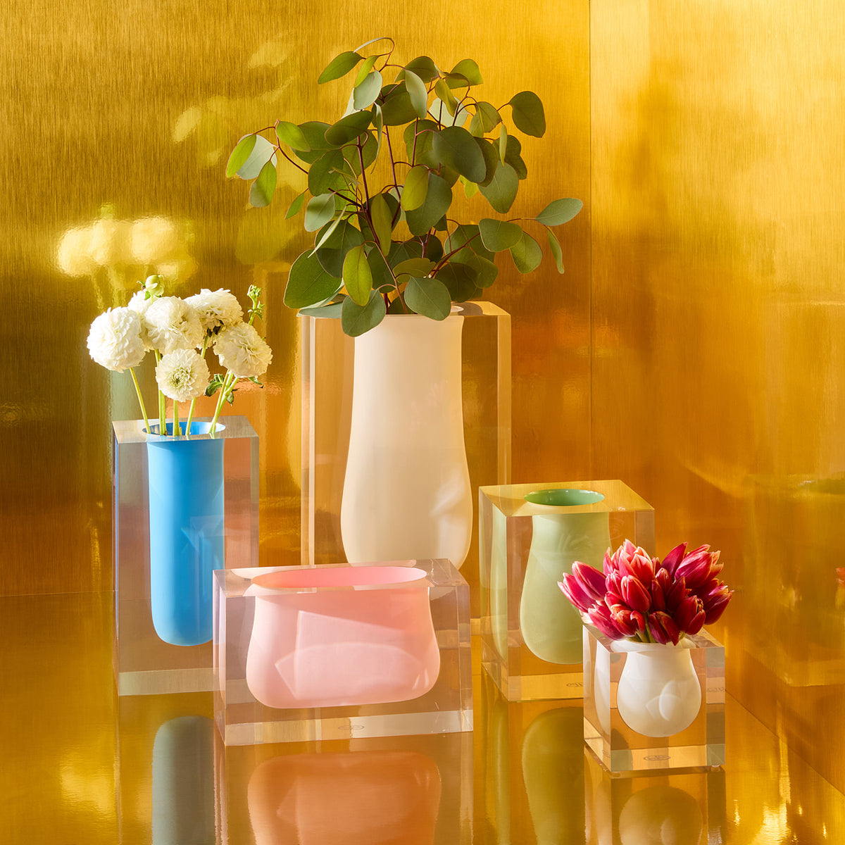 bel air vase collection - styled view 1