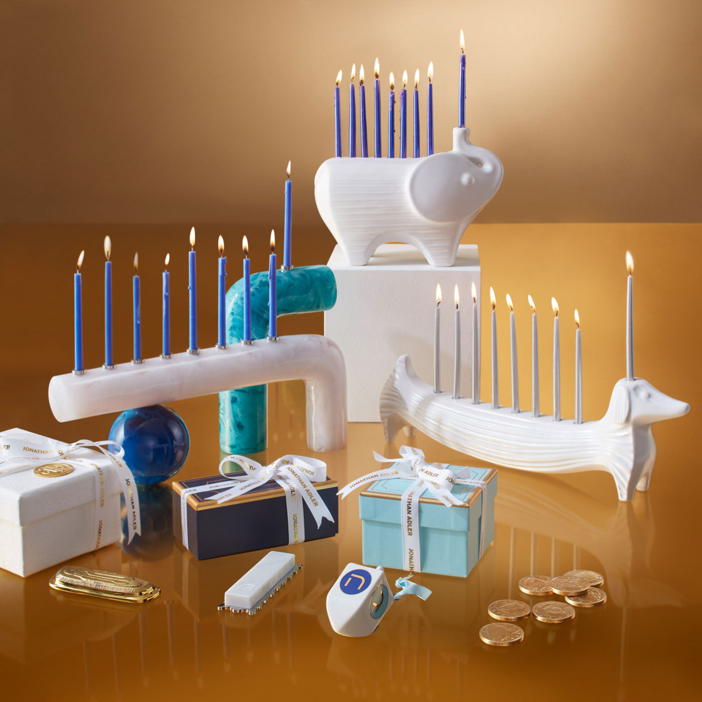 Jonathan Adler ジョナサンアドラー陶器ダックスフンド Ceramic Dachshund Menorah – Jonathan Adler UK