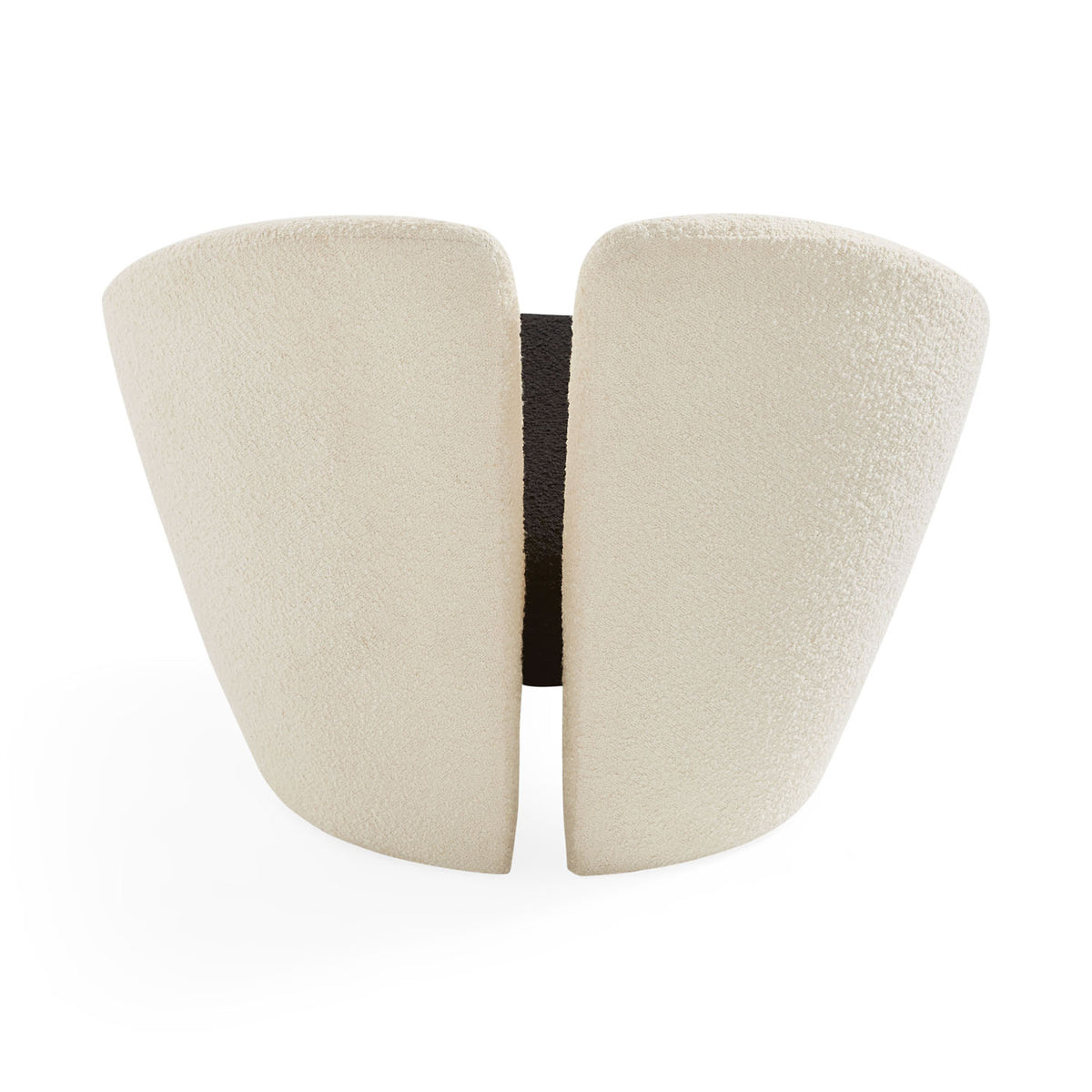 Marais Lounge Chair Olympus Snow Ebony - details view