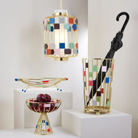 miami pendant glass multicolor - detail view