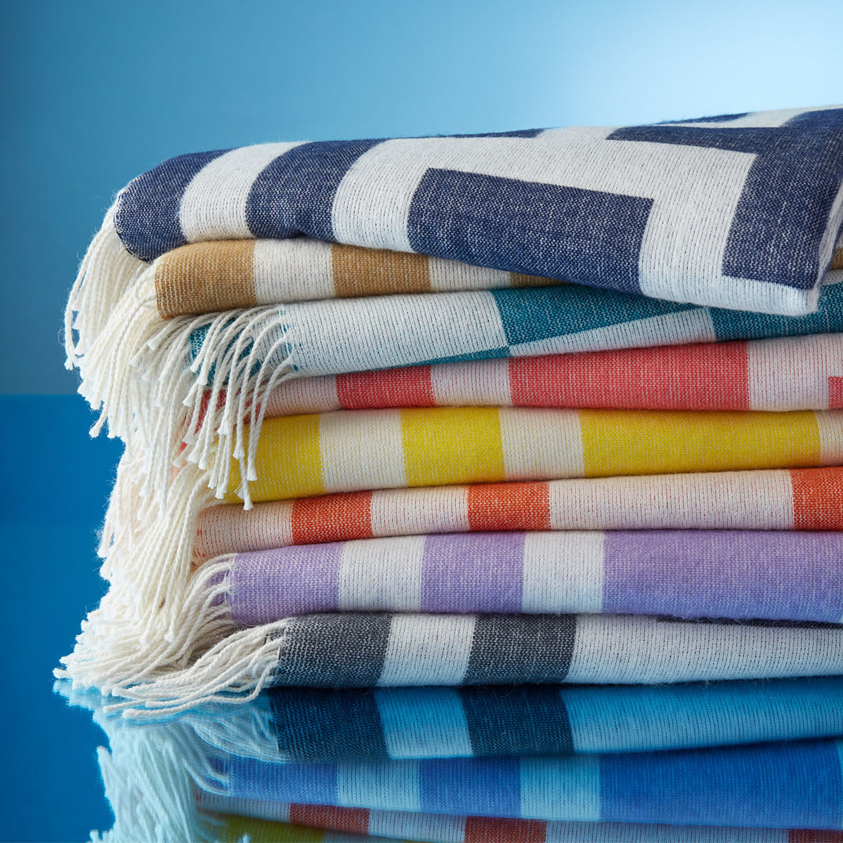 Nixon Baby Alpaca Throws - collection view