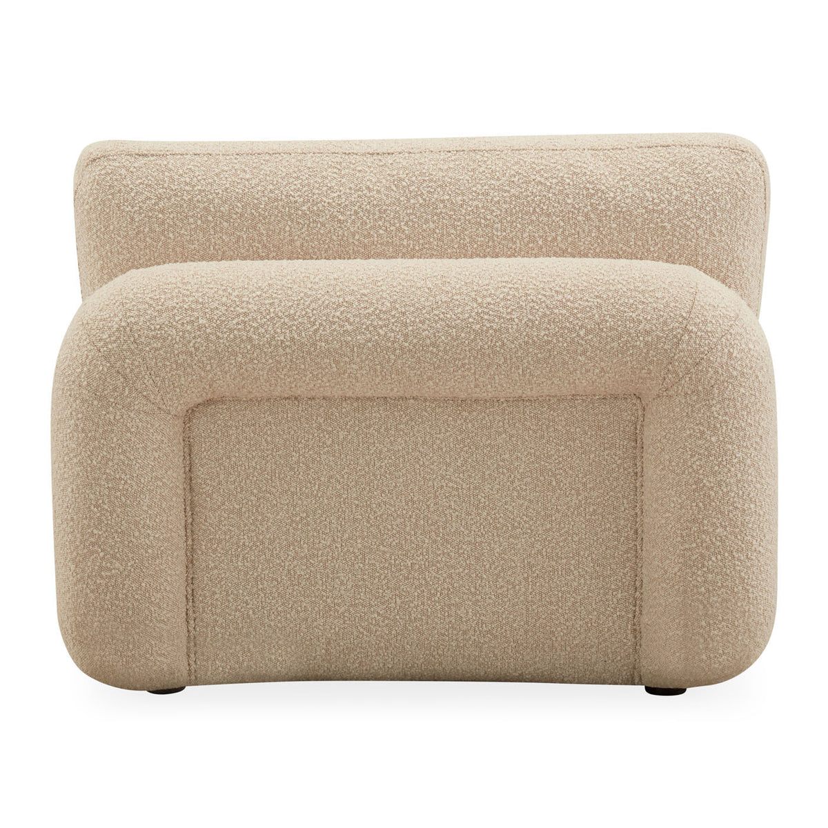 Pompidou Modular Sectional 3 Armless Piece - Back View