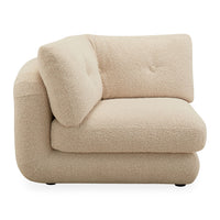 Pompidou Modular Sectional 3 Armless Piece -Back View