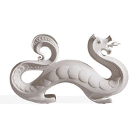 Porcelain Dragon with Sunset Armless Sofa