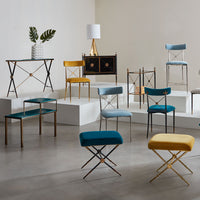 rider two tier side table lampert sofa talitha starburst cocktail table - styled view