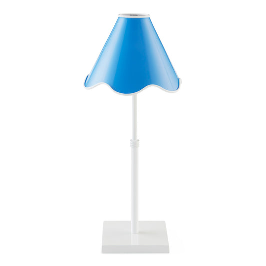 Ripple Rechargable LED Table Lamp Blue White