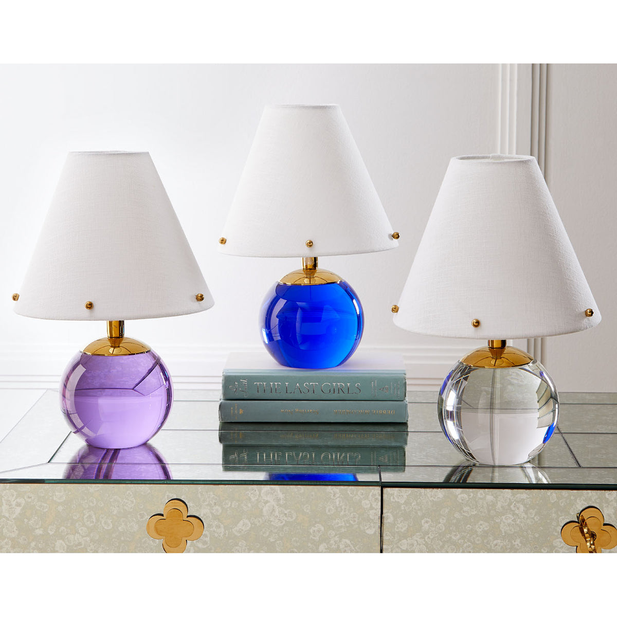 belvedere vanity lamp collection - styled view 2