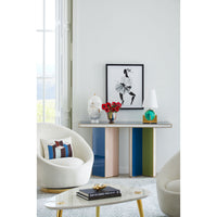 ether swivel chair torino console - styled view